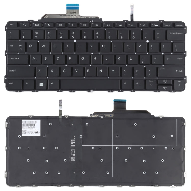 US Version Keyboard with Backlight for HP Elitebook Folio G1