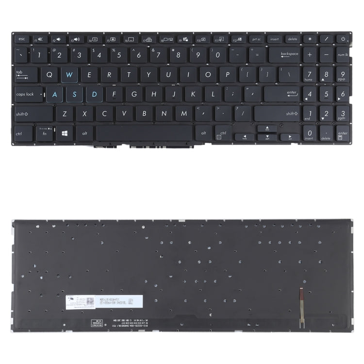 US Version Backlit Keyboard Replacement for Asus Mars15 X571 Series