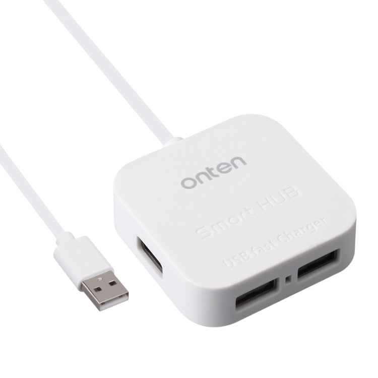 Onten OTN-5210 USB Portable HUB Docking Station (White)
