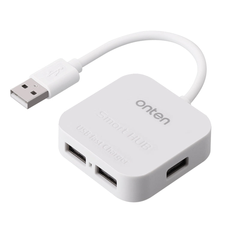 Onten OTN-5210 USB Portable HUB Docking Station (White)