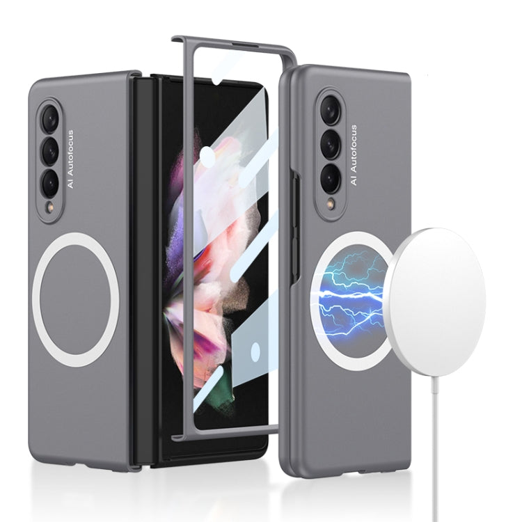 MagSafe Ultrathin Shockproof Phone Case for Samsung Galaxy Z Fold3 5G in Gray
