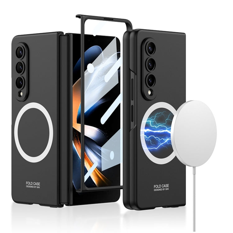 GKK MagSafe Ultrathin Shockproof Case for Samsung Galaxy Z Fold4 (Black) with Integrated Protection