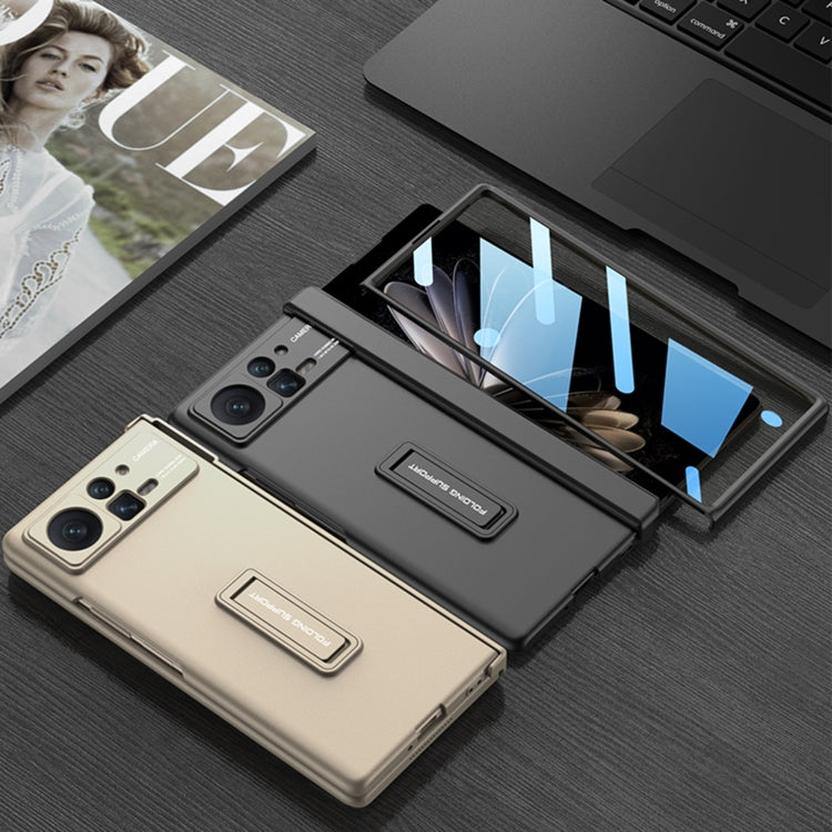 GKK Fold Magnetic Hinge Full Coverage Phone Case for Xiaomi Mix Fold 2 (Black)