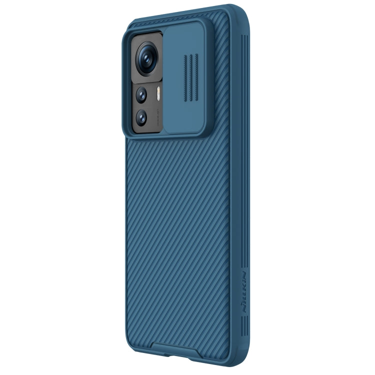 NILLKIN CamShield Pro Series PC Full Coverage Phone Case for Xiaomi 12T Pro - Blue