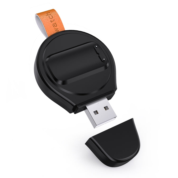 Wireless Magnetic Suction Charger for Fitbit Charge 5 / Luxe A-07 (Black)