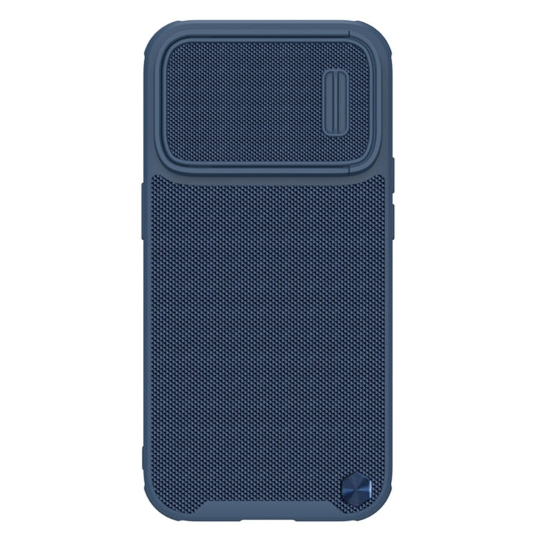 Nillkin Texture MagSafe Camshield PC + TPU Phone Case for iPhone 14 Pro Max (Blue)