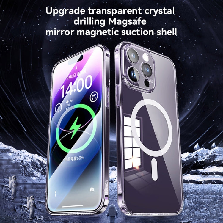 SULADA Jingpin Series Ultra-Thin Blue TPU Phone Case for iPhone 14 with All-Inclusive Lens Protection