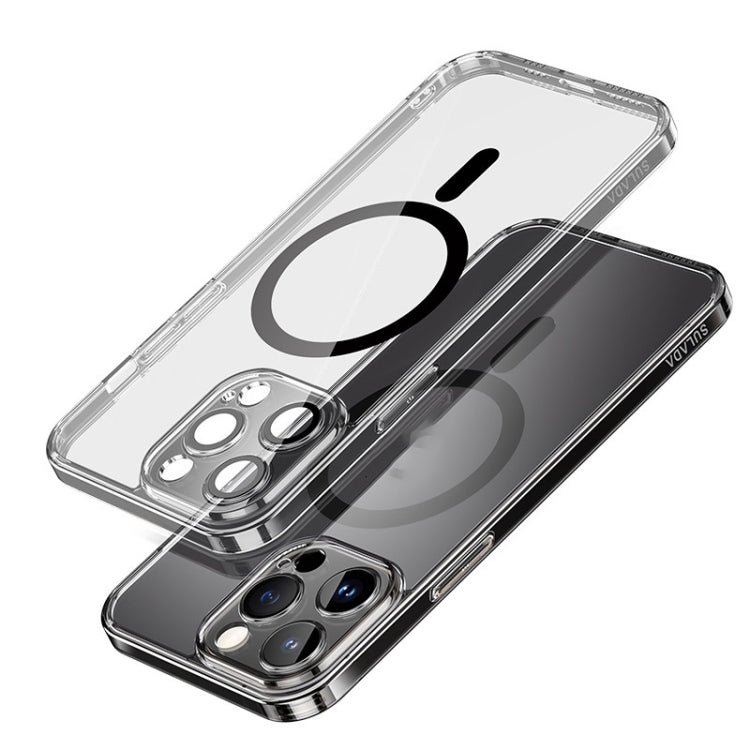 SULADA Jingpin Series All-inclusive Lens Electroplated TPU Phone Case for iPhone 14 Pro (Black)