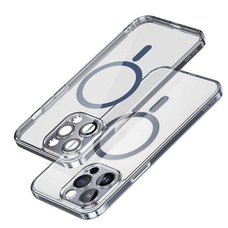 SULADA Jingpin Series Blue Electroplated TPU Phone Case for iPhone 14 Pro
