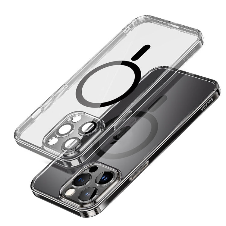 SULADA Jingpin Series All-inclusive Lens Electroplated TPU Phone Case for iPhone 14 Pro Max (Black)