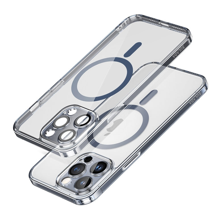 SULADA Jingpin Series Electroplated TPU Phone Case for iPhone 14 Pro Max (Blue)