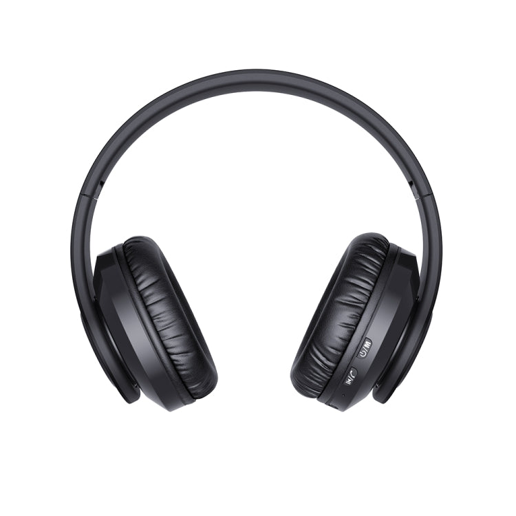 TOTUDESIGN B39 Wireless Bluetooth V5.0 Foldable Headphones in Black
