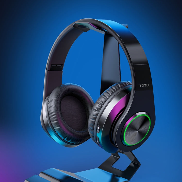 TOTUDESIGN B39 Wireless Bluetooth V5.0 Foldable Headphones in Black