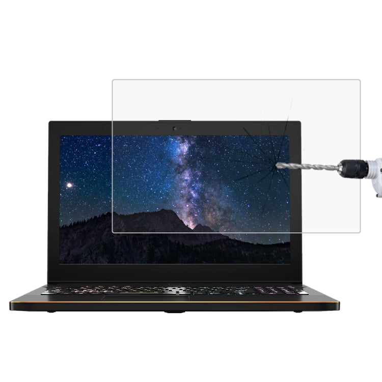 15.6-Inch HD Tempered Glass Screen Protector for ASUS ROG Zephyrus M (GM501) Laptop