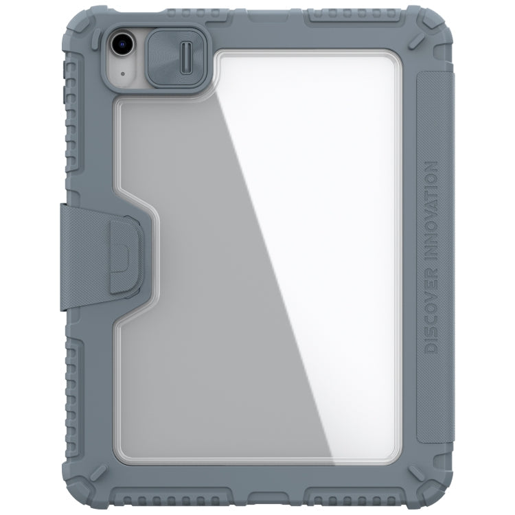 NILLKIN Bumper Pro Leather Tablet Case for iPad 10th Gen 10.9 2022 (Grey)