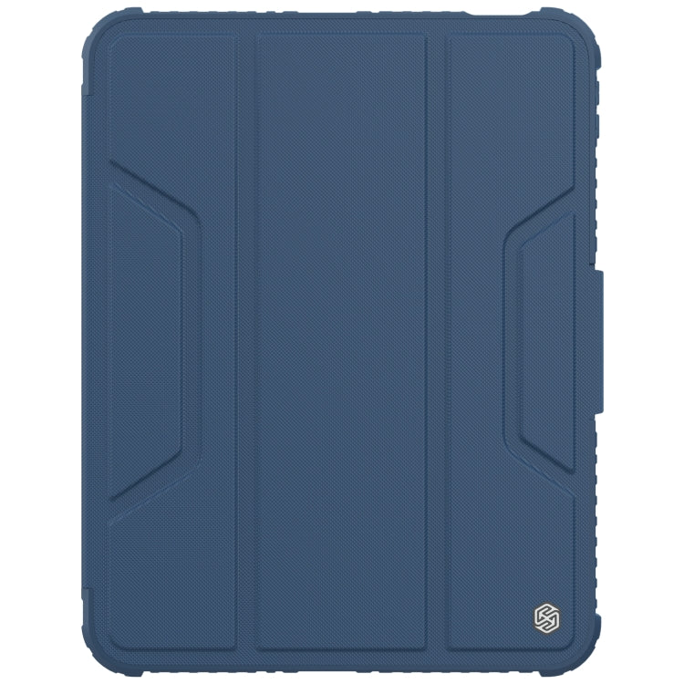 NILLKIN Bumper Pro Leather Tablet Case for iPad 10th Gen 10.9 2022 (Blue)