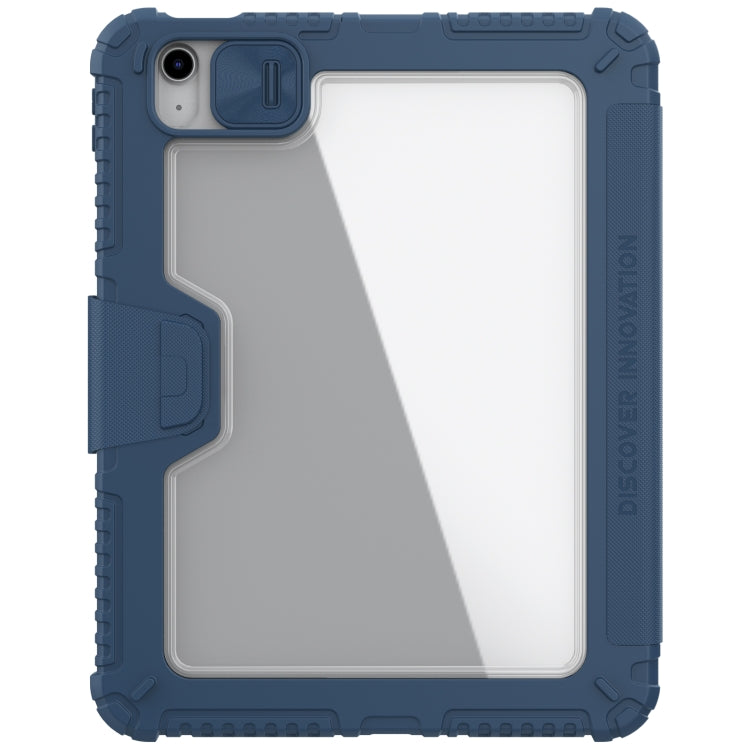 NILLKIN Bumper Pro Leather Tablet Case for iPad 10th Gen 10.9 2022 (Blue)