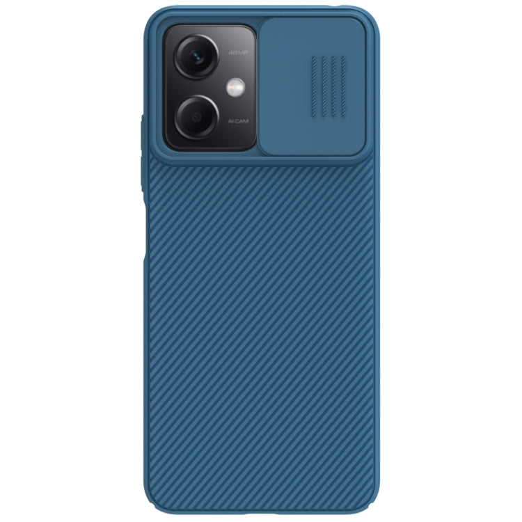 NILLKIN Black Mirror Series PC Camshield Full Coverage Case for Xiaomi Redmi Note 12 - Blue