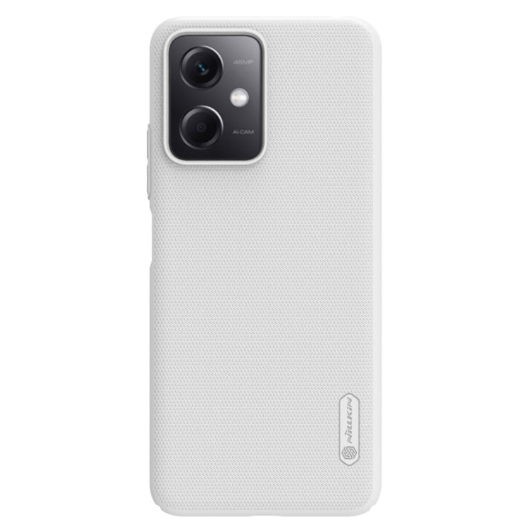 NILLKIN Frosted PC Phone Case for Xiaomi Redmi Note 12 (White)