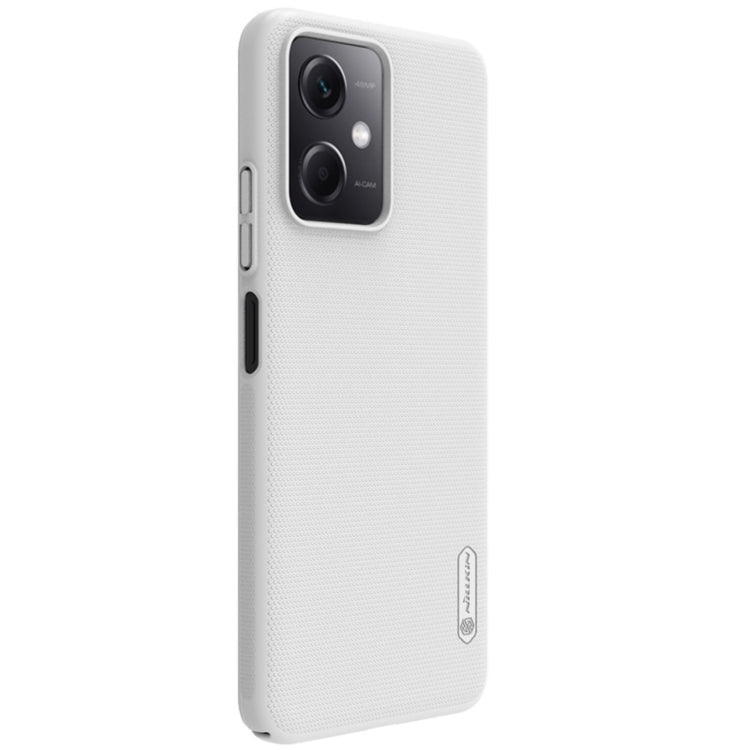 NILLKIN Frosted PC Phone Case for Xiaomi Redmi Note 12 (White)