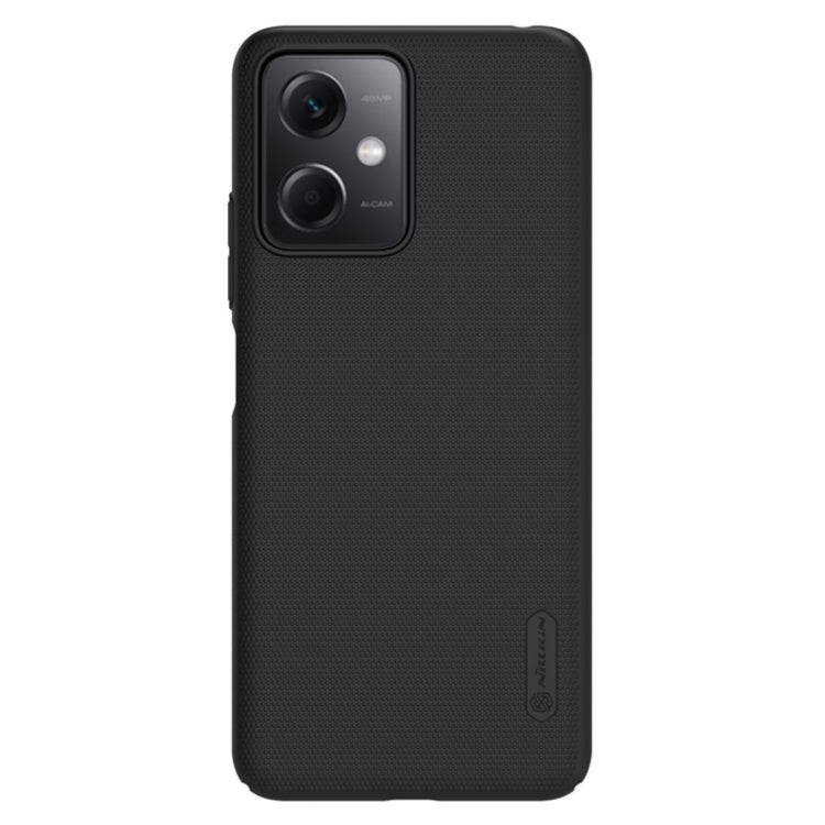 NILLKIN Frosted PC Phone Case for Xiaomi Redmi Note 12 (Black)