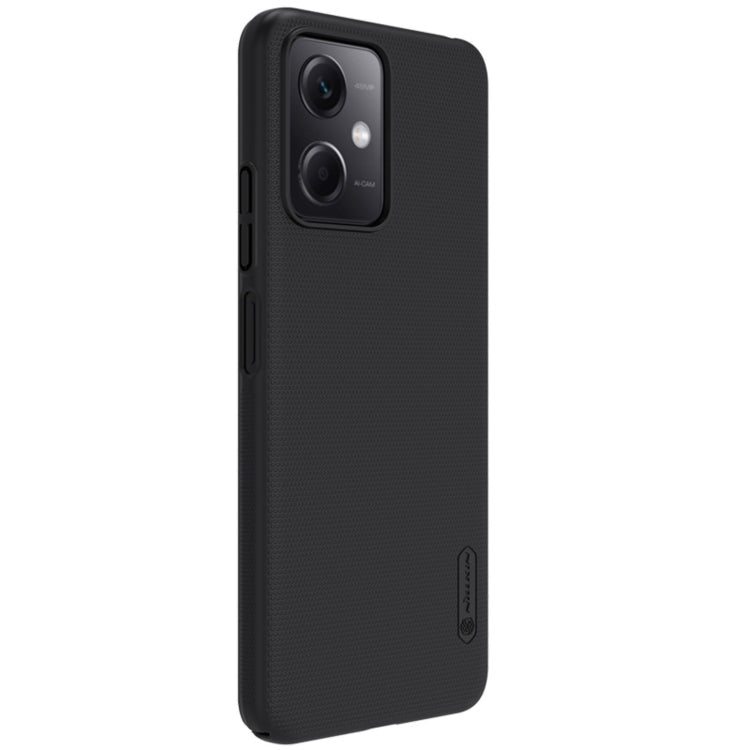 NILLKIN Frosted PC Phone Case for Xiaomi Redmi Note 12 (Black)