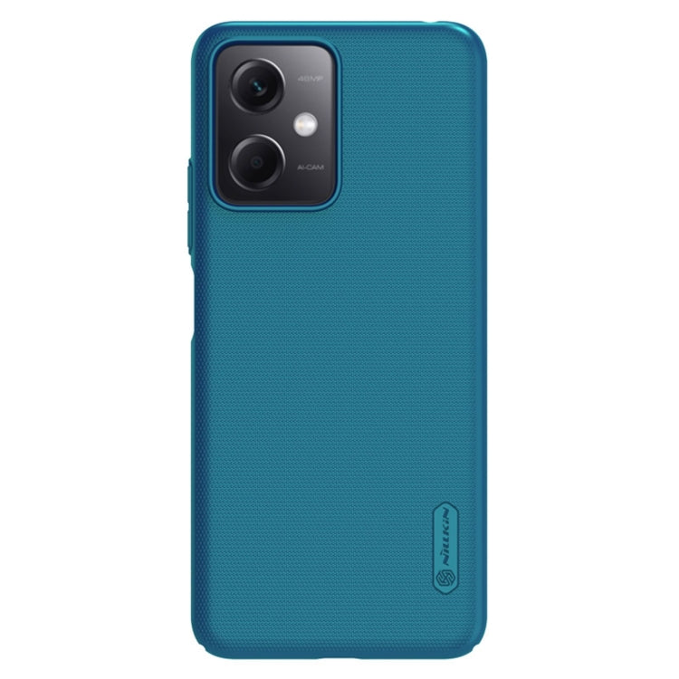 NILLKIN Frosted Blue PC Phone Case for Xiaomi Redmi Note 12 from China