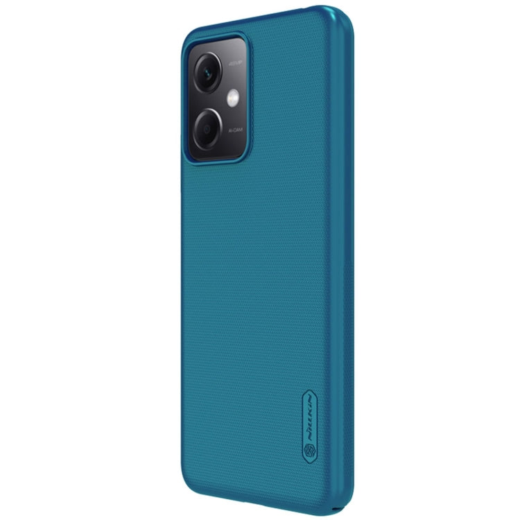 NILLKIN Frosted Blue PC Phone Case for Xiaomi Redmi Note 12 from China