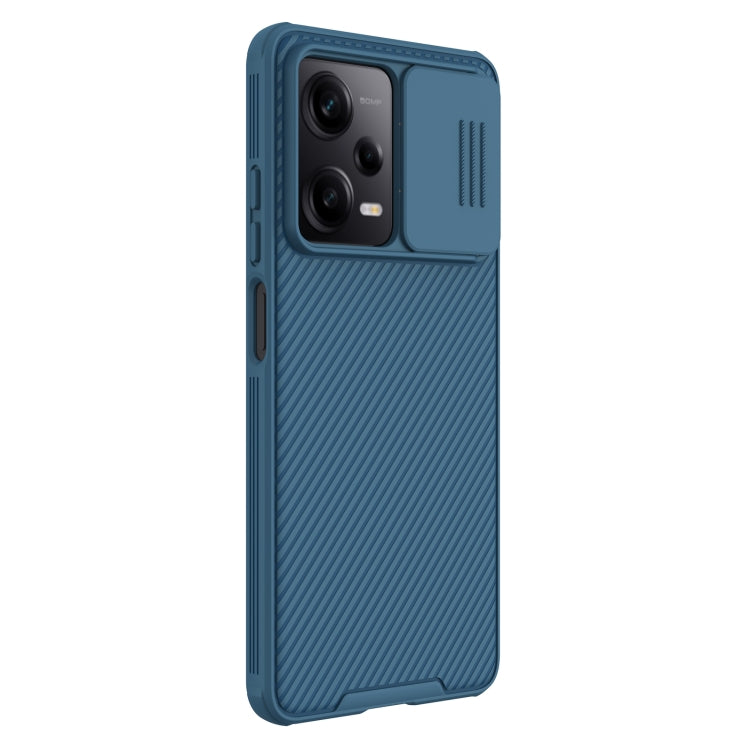NILLKIN CamShield Pro PC Phone Case for Xiaomi Redmi Note 12 Pro 5G (Blue)
