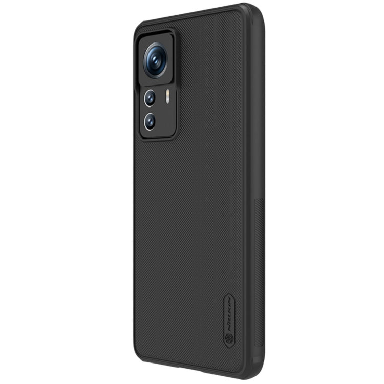 NILLKIN Frosted Shield Pro PC + TPU Phone Case for Xiaomi 12T Pro - Black