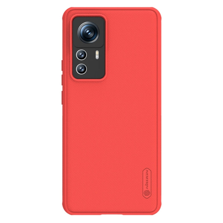 NILLKIN Frosted Shield Pro PC + TPU Phone Case for Xiaomi 12T Pro (Red)