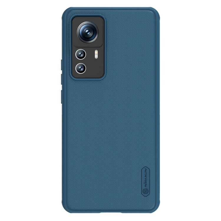NILLKIN Frosted Shield Pro Phone Case for Xiaomi 12T Pro (Blue)