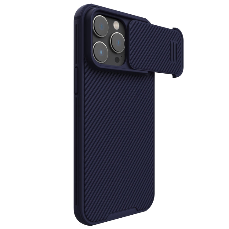 NILLKIN CamShield S PC Phone Case for iPhone 14 Pro Max (Royal Blue)