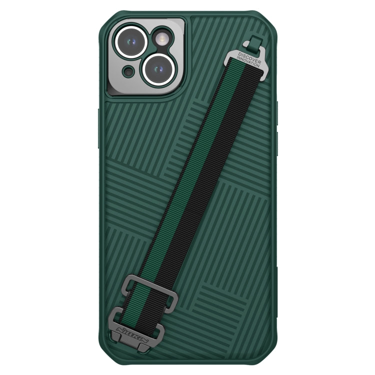 NILLKIN Shadow Series Magnetic Magsafe Phone Case for iPhone 14 Plus (Green)