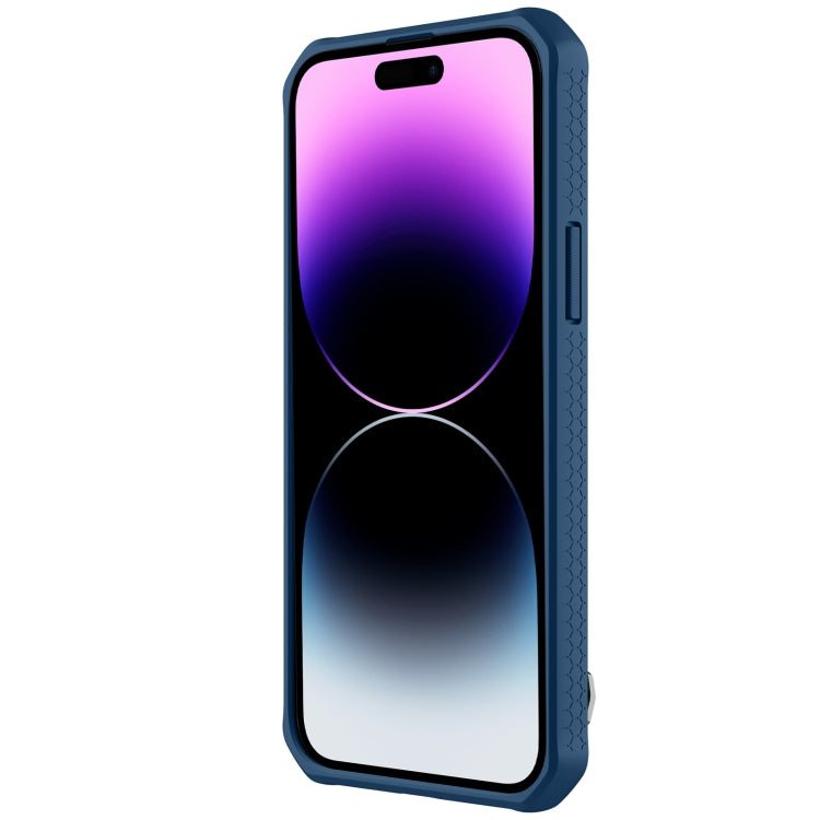 NILLKIN Shadow Series Magnetic Magsafe Phone Case for iPhone 14 Plus (Blue)
