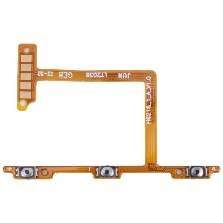 Power and Volume Button Flex Cable for Tecno Camon 16 CE7 CE7j - OEM Replacement