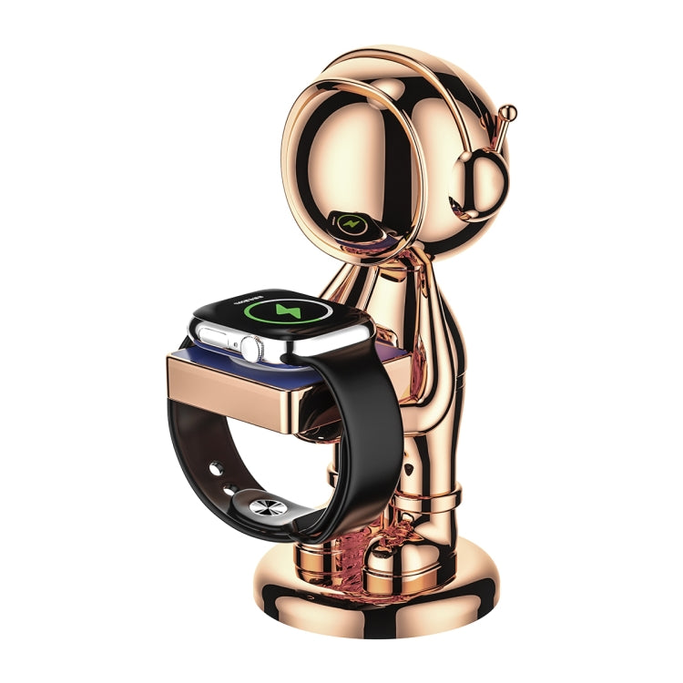 Intelligent Wireless Charging Holder for Watches (Gold)