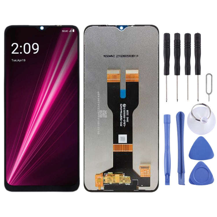 LCD Screen and Touch Screen Digitizer Assembly for T-Mobile Revvl 6 - High-Quality Replacement