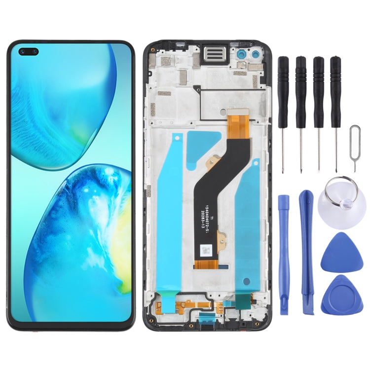 Replacement OEM LCD Screen Assembly with Frame for Infinix Note 8 X692
