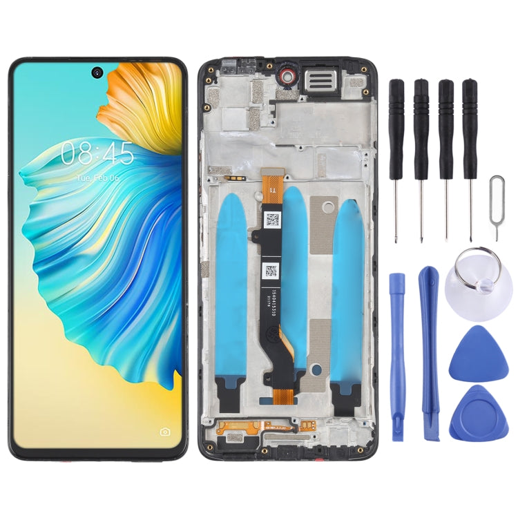 OEM Full Assembly LCD Screen with Frame for Tencno Camon 17 Pro