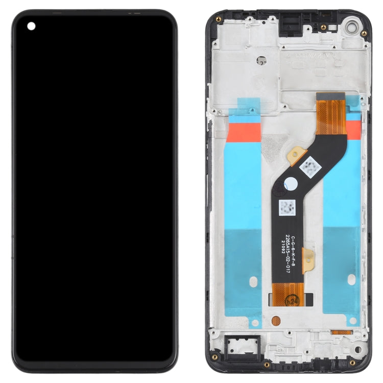 OEM LCD Screen Assembly with Frame for Tencno Camon 17 - Replacement Digitizer with High-Quality Display