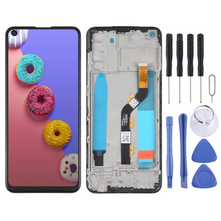 Replacement OEM LCD Screen Assembly with Frame for Infinix S5 / S5 Lite X652