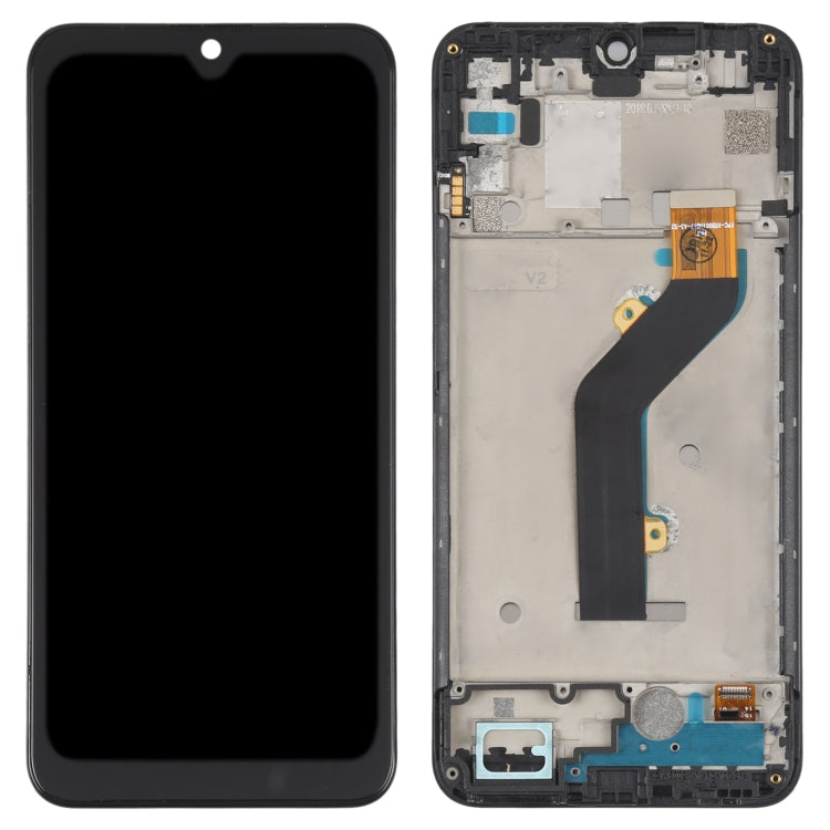 itel S15 OEM LCD Screen and Touch Screen Digitizer Full Assembly with Frame
