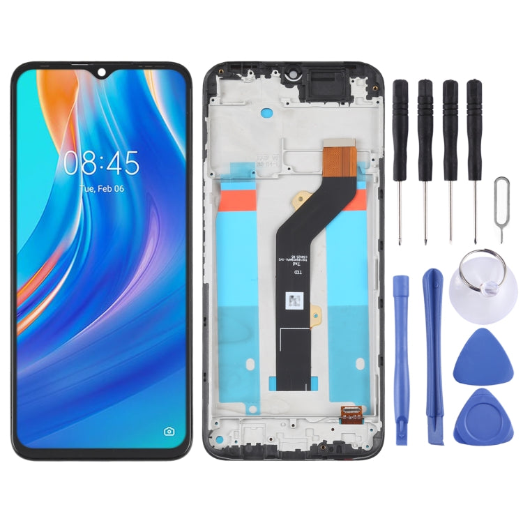 OEM LCD Screen Assembly with Frame for Tencno Spark 7