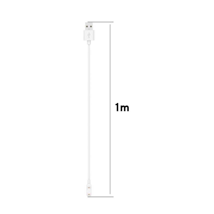 For Keep Band B4 Smart Watch Magnetic Charging Cable - 1m, White