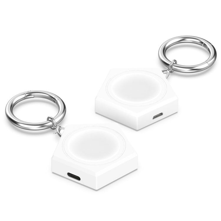 Portable Universal Smart Watch Charger for Huawei Watches (White)