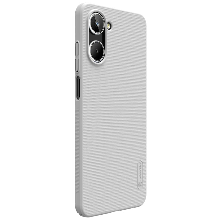 White NILLKIN Frosted PC Phone Case for Realme 10 4G