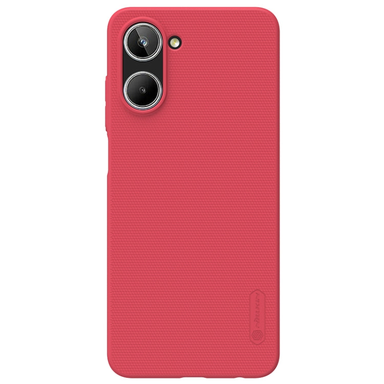 NILLKIN Frosted PC Phone Case for Realme 10 4G (Red)