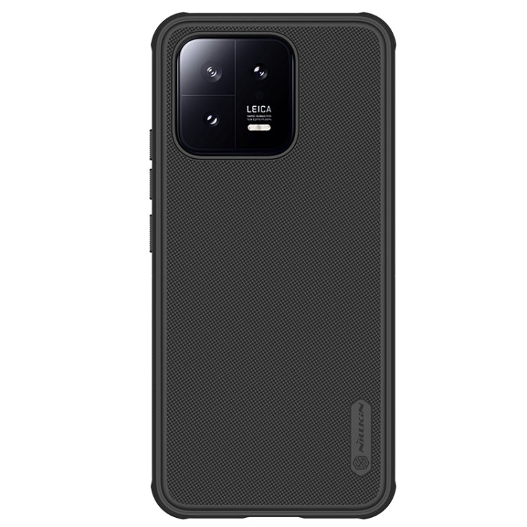 Xiaomi 13 NILLKIN Frosted Shield Pro PC + TPU Phone Case in Black