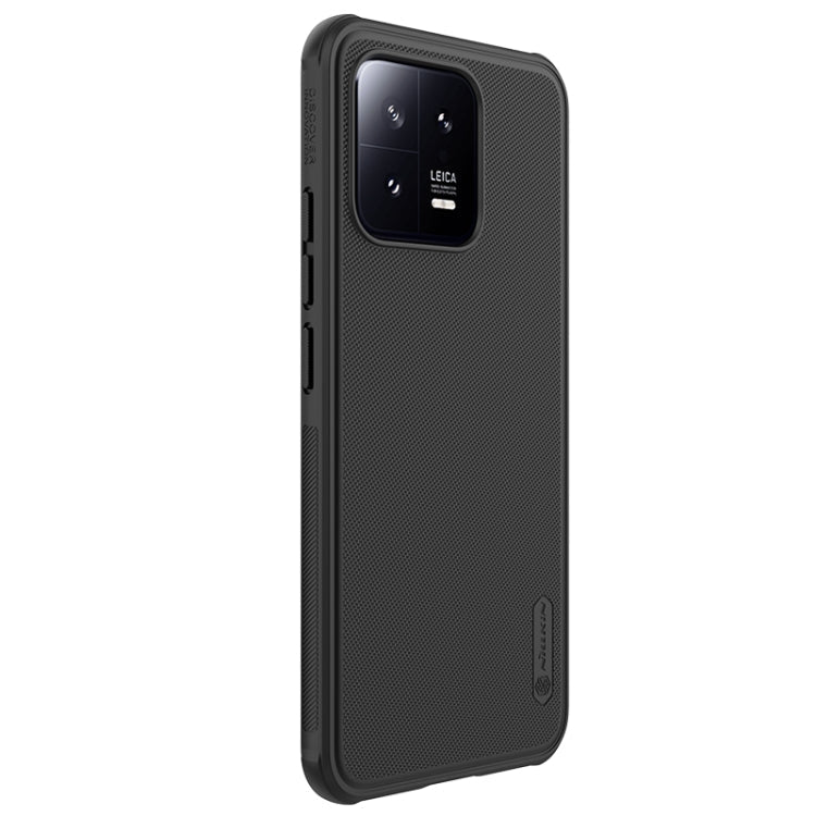 Xiaomi 13 NILLKIN Frosted Shield Pro PC + TPU Phone Case in Black